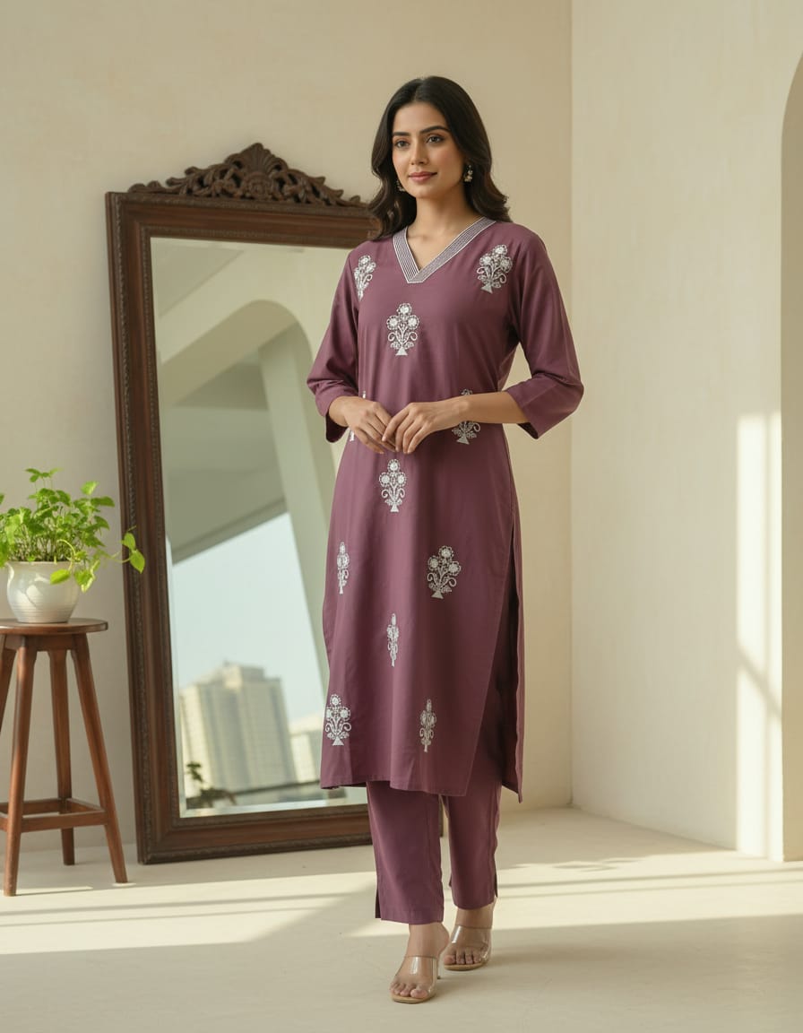 Purple Co Ord Set